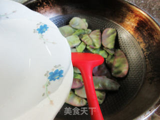 皱皮椒炒扁豆步骤4