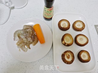 香菇酿虾仁步骤2