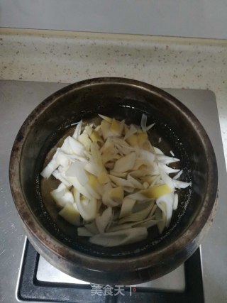 春笋炒里脊步骤3