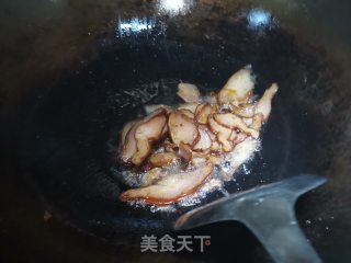 韭菜花炒鸡胸肉步骤4