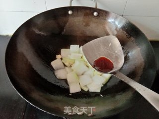 清炒冬瓜片步骤4