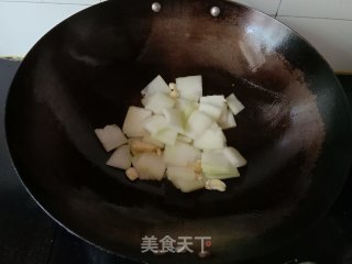 清炒冬瓜片步骤3