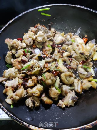 干煸鸡块步骤8