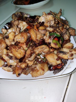 干煸鸡块步骤11