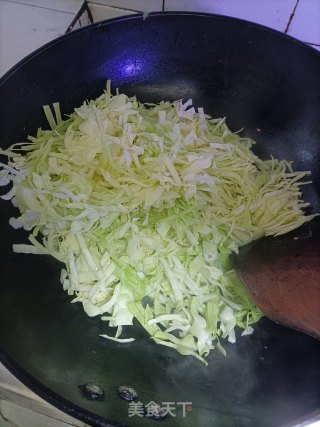 炒包心菜步骤3