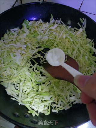 炒包心菜步骤4