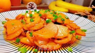 不油炸简单好吃干锅土豆藕片步骤20