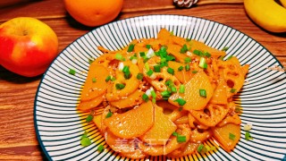 不油炸简单好吃干锅土豆藕片步骤19