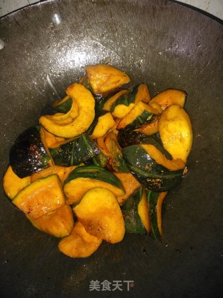 油焖南瓜步骤3