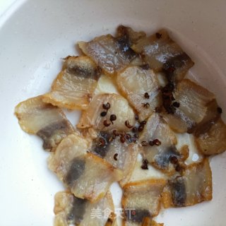 腊肉炖紫芸豆步骤8