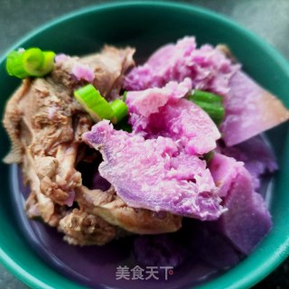 紫山药炖鸽子步骤15