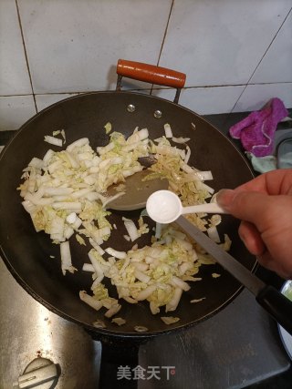 素炒大白菜步骤4