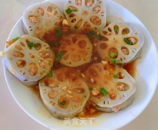 藕夹小鲜肉步骤8