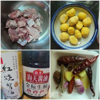 排骨焖板栗步骤1