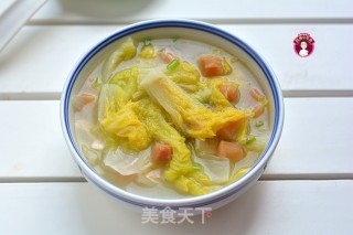 干贝娃娃菜步骤8