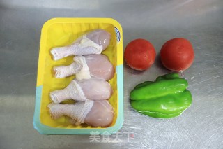 红烧鸡腿番茄步骤1