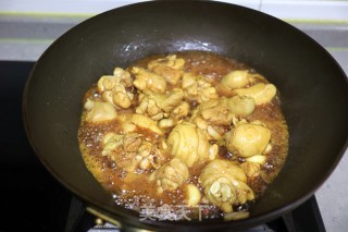 红烧鸡腿番茄步骤6