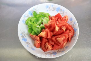 红烧鸡腿番茄步骤8