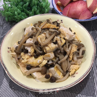 蟹味菇烧豆腐步骤10