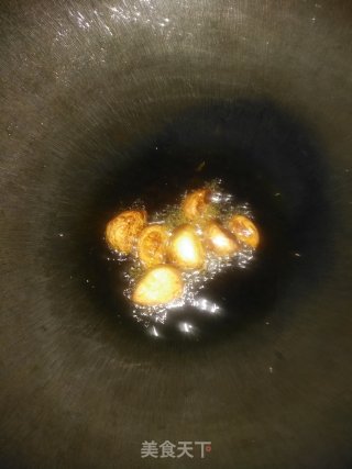 蒜香口蘑牛肉粒步骤8