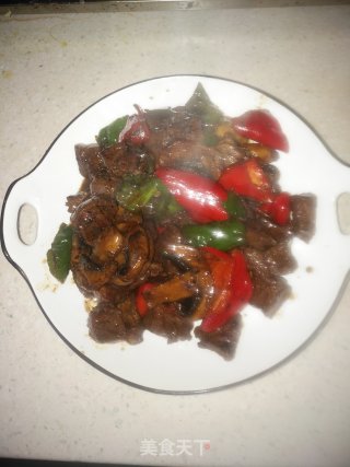 蒜香口蘑牛肉粒步骤15