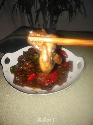 蒜香口蘑牛肉粒步骤16