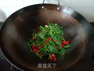 清炒南瓜藤步骤9
