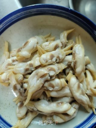 炒蛏子步骤4