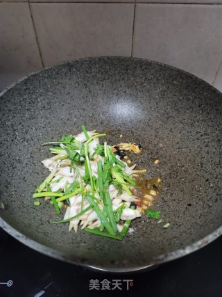 炒蛏子步骤7