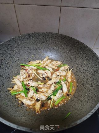 炒蛏子步骤10