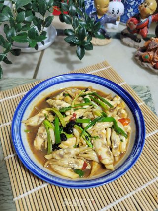 炒蛏子步骤12