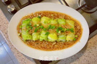 金针菇白菜卷步骤6