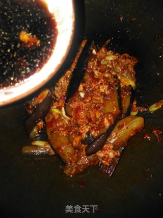 鱼香肉末茄子煲步骤10