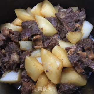 萝卜红烧牛腩步骤10