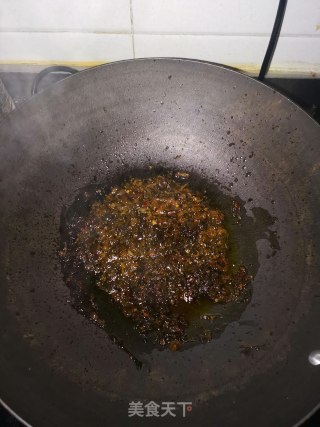 外婆菜炒四季豆步骤3