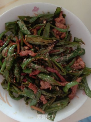辣椒肉丝步骤6
