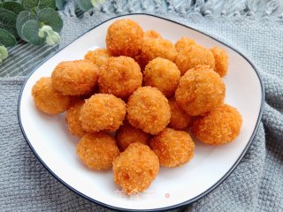 脆皮鸡胸肉丸步骤9