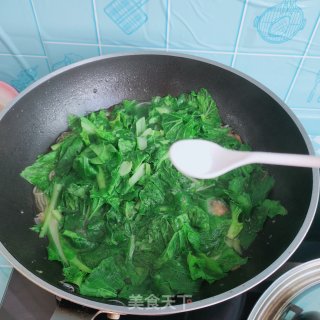 藕丸小白菜炖粉条步骤8