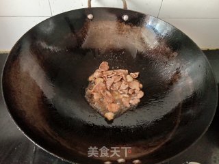 豆芽香干炒肉片步骤5