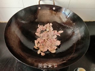 豆芽香干炒肉片步骤3