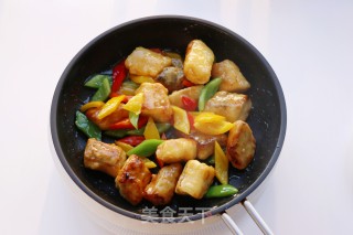 孩子爱吃的补脑菜-果味比目鱼块步骤7