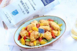 孩子爱吃的补脑菜-果味比目鱼块步骤9