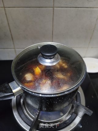 辣豆瓣酱烧护心肉步骤7