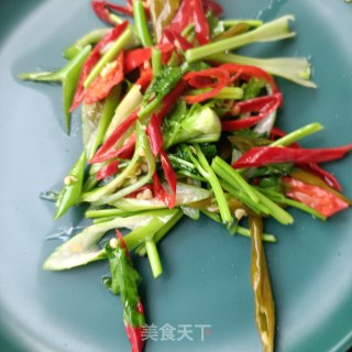 泡椒爆炒猪肝步骤14