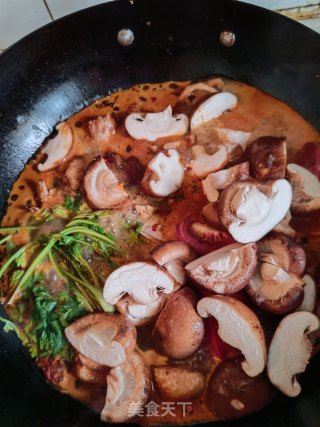 香菇青椒鸭步骤4