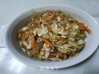 粉丝包菜步骤6