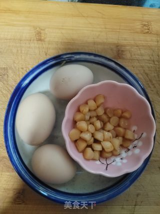 瑶柱蒸蛋步骤1