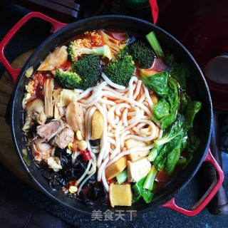 香辣鸡块炖时蔬步骤12