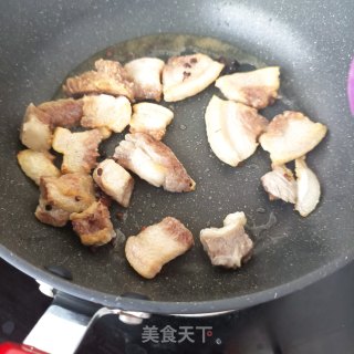 回锅肉炖芸豆土豆步骤15
