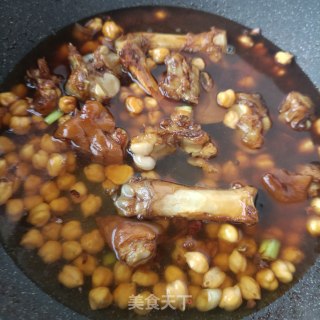 鹰嘴豆炖猪蹄步骤14
